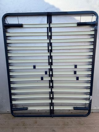 Somier 150x182cm Madera y Metal