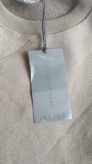 Sudadera Zara Athletic XL Nueva
