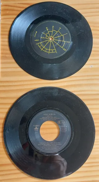 Arcadia. Election Day.  2 Vinilos. Son Singles