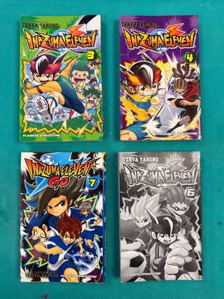 4 Mangas Inazuma Eleven 🇪🇸