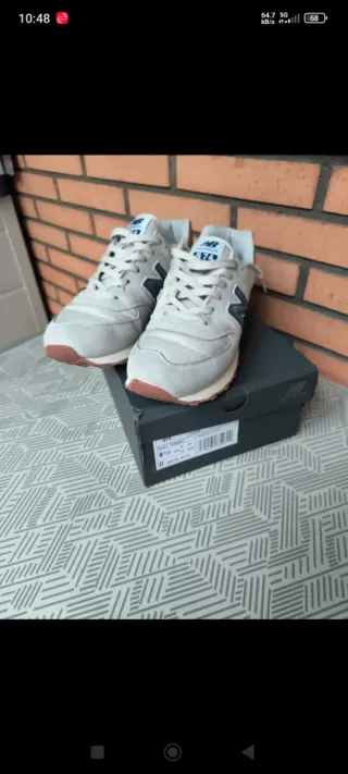 Zapatillas New Balance 574 Azul/Blanco