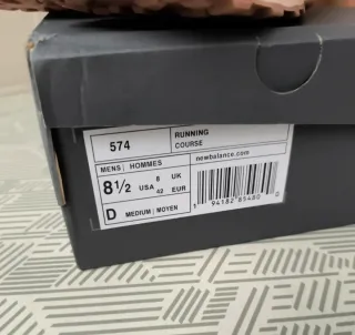 Zapatillas New Balance 574 Azul/Blanco