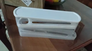 Porta Uova Trasparente in Plastica