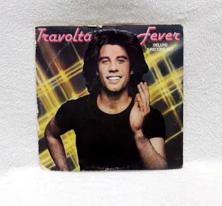 Vinilo LP John Travolta Fever Deluxe 2 Record Set