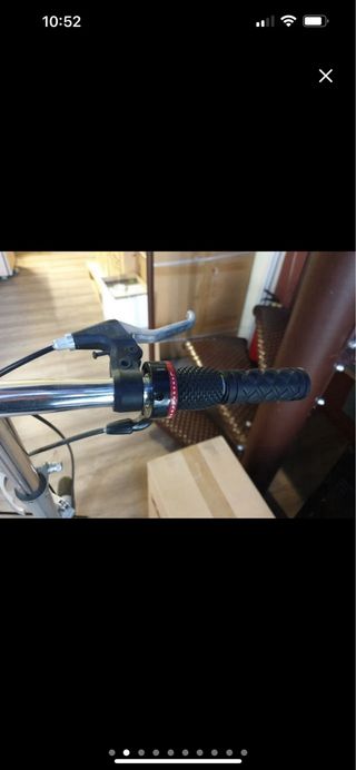 Bicicleta Plegable Negra