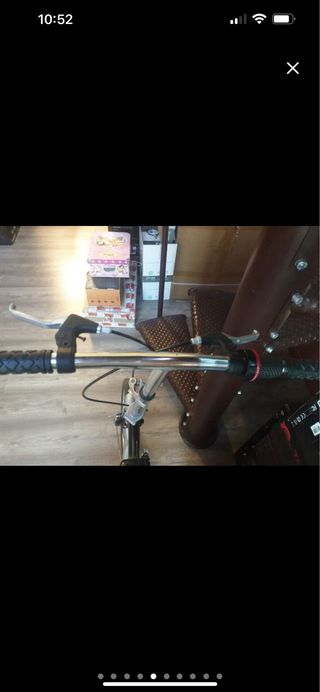 Bicicleta Plegable Negra