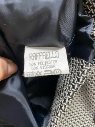 Chaqueta Raffaello Talla 44 Doble Botonadura