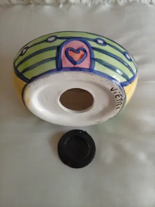 Ceramica Vietri Salvadanaio Barca