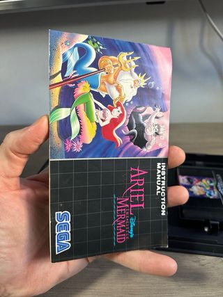 Ariel La Sirenita the little mermaid MegaDrive