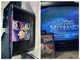 Ariel La Sirenita the little mermaid MegaDrive