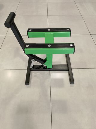 Caballete elevador moto cross verde