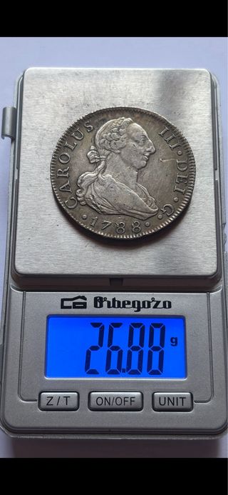 8 Reales 1788 (MBC+/MBC) Sevilla Carlos III