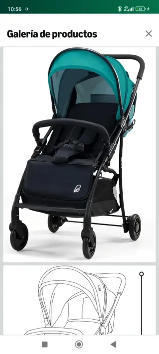 Silla de paseo ultraligera