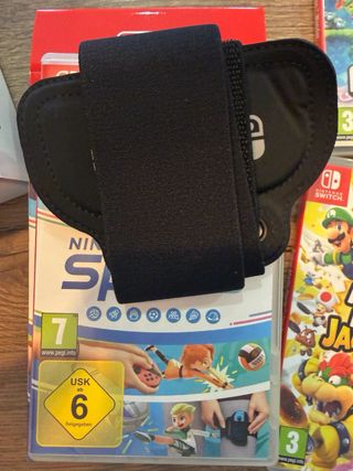 Nintendo Switch OLED + 5juegos + mando extra+funda