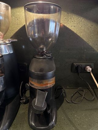 Cafetera Espresso Italcrem con dos molinillos