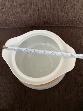 Sopera Santa Clara Porcelana Naranja