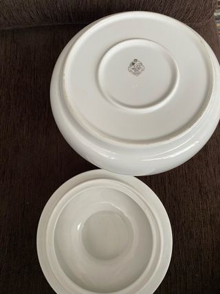 Sopera Santa Clara Porcelana Naranja