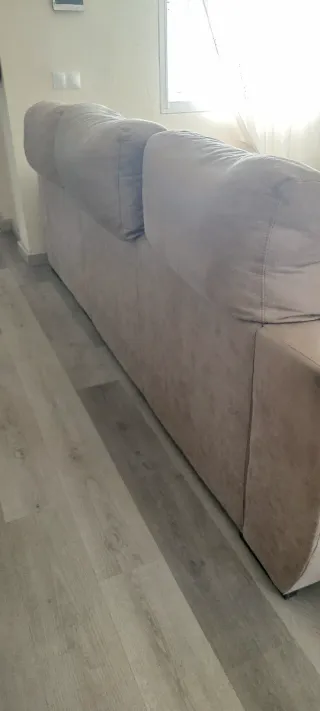 Sofá Chaise Longue con Arcón convertible en cama