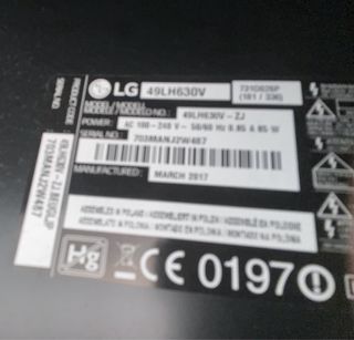 TV Smart LG 49  entrega en mano