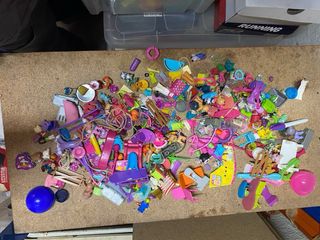 Lote de muñecas pequeñas