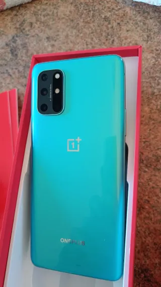 OnePlus 8T Verde 12GB, 256GB. Aqua marina