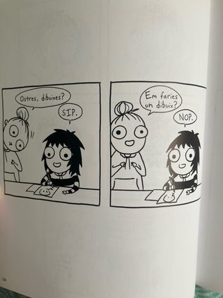 Sarah's Scribbles: Créixer és un mite