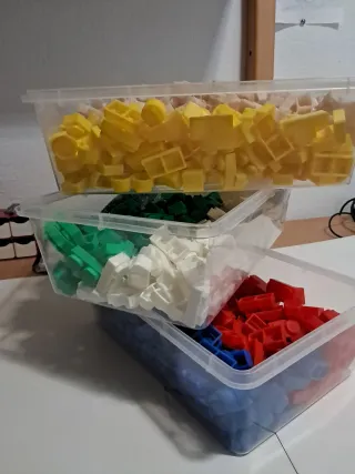 Lote 820 Piezas Bloques Construcción MINO BAMBINO