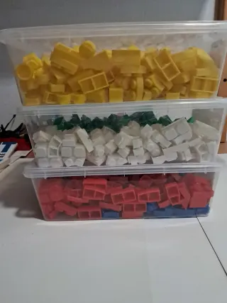 Lote 820 Piezas Bloques Construcción MINO BAMBINO