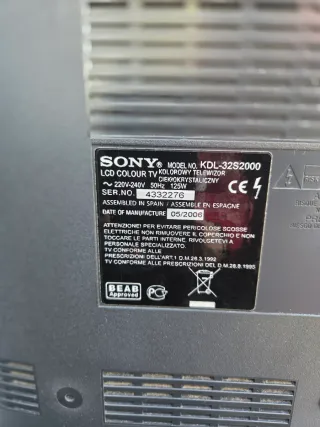 Televisor Sony Bravia 43 Plata