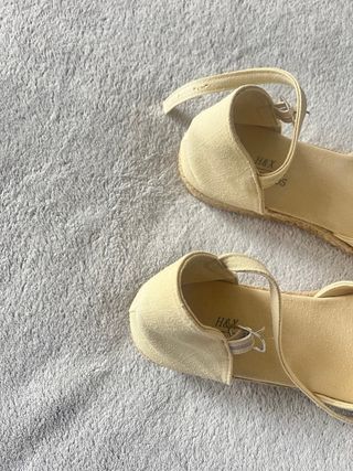 Alpargatas H&M Beige Talla 39