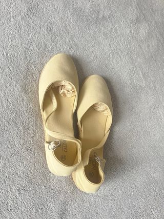 Alpargatas H&M Beige Talla 39