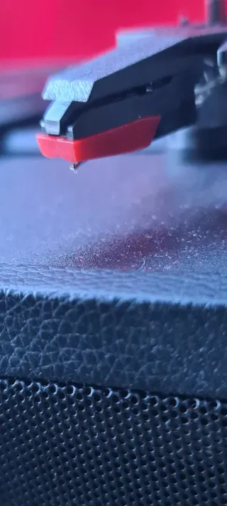 Tocadiscos Portátil Lauson CL703 Negro/Rojo