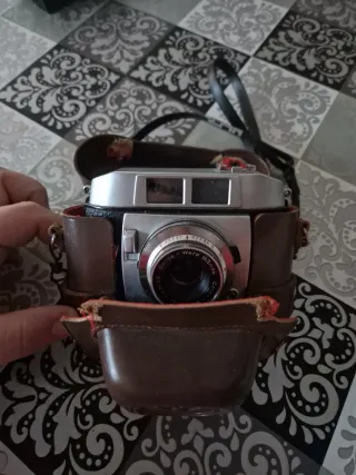 Cámara Balda Prontor SVS Plata Negra