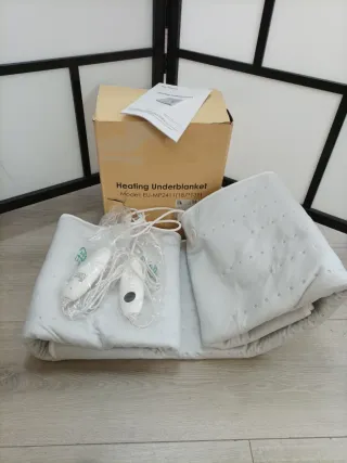 Calentador de cama de matrimonio 100 W 187 x 139