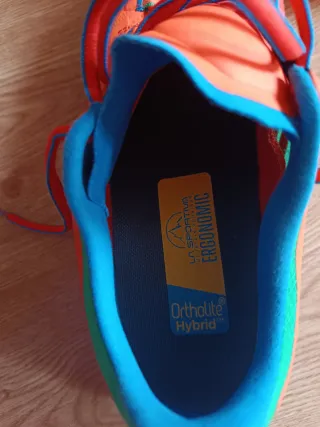 Zapatillas Trail La Sportiva Jackal Naranja/Verde