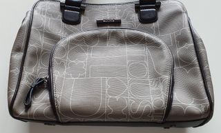 Bolso Tous Gris y Negro Original