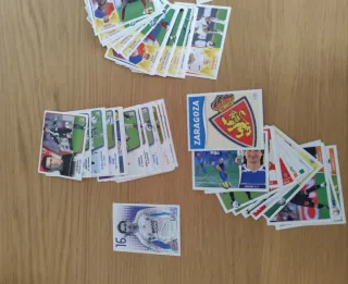 Pack cromos Liga ESTE diferentes temporadas MESSI