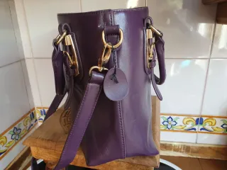 Bolso Prada Grande Morado