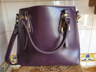 Bolso Prada Grande Morado