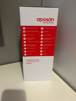 Humidificador Ultrasónico Aposan 2 en 1. UH6