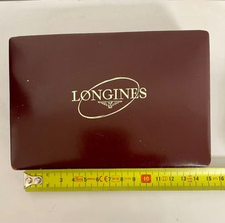 Estuche Original Reloj Longines Marrón
