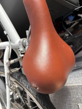 Bicicleta BTWIN blanca