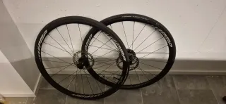 Bicicletta Ciclocross Cube Grigio/Rosso