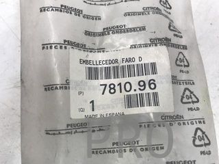 Pestaña faro citroen peugeot nuevo