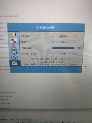 Monitor Portátil Uperfect 16 FreeSync