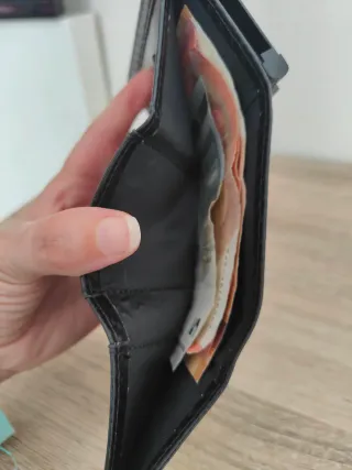 Cartera Tarjetero Automático y Monedero