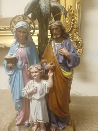 Sagrada Familia Estuco Años 50