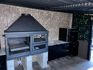 Barbacoa de leña metálica FF-4