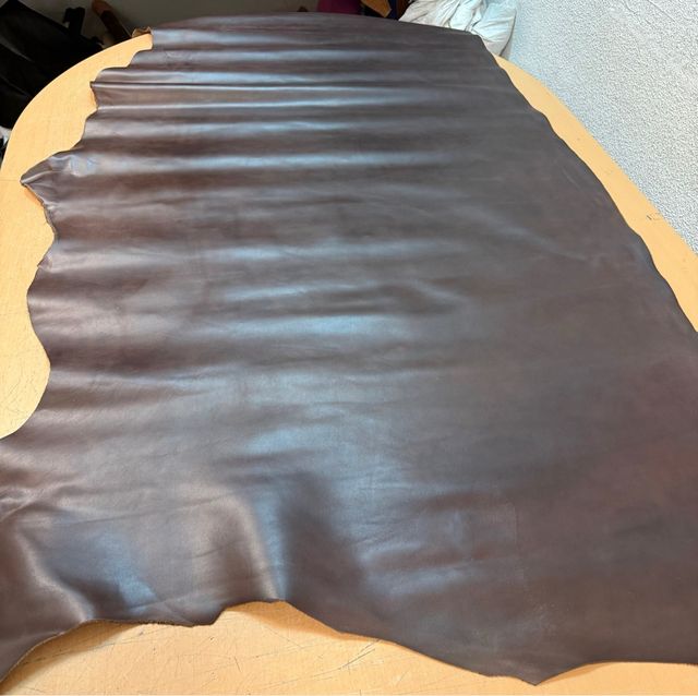 Piel Vacuno Rústico Marrón 1.4 mm