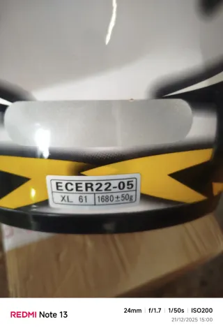 Casco Moto Nuevo Talla XL